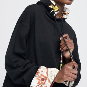 Zara Chain Print Hoodie
